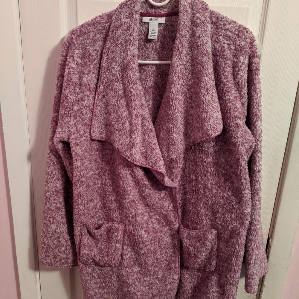 Alfani Intimates Fleece style Sweater size Medium.